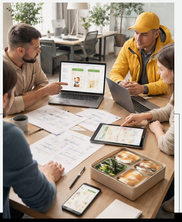 Разработка агрегатора доставки еды в Кирове от 15248 р., АвикейКро