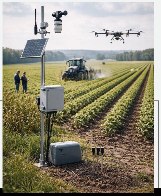 Разработка IoT мониторинга полей в Кирове от 8640 р. | АвикейКро